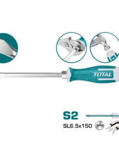 مفك دقاق كاوتش عادة 6.5×150 توتال THGS61506