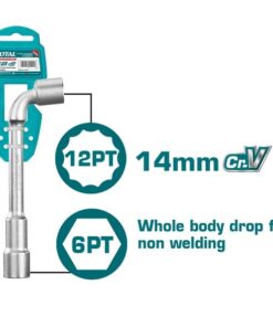 مفتاح بيبة 14مم توتال THWL1406