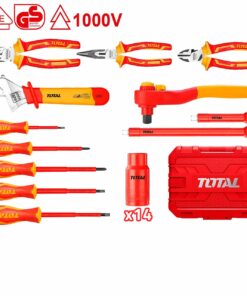 شنطة عدة يدوية 26قطعة عازل 1000فولت توتال THKITH2601