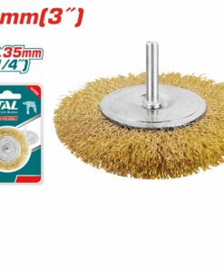 فرشة مستديرة 3" سلك شنيور توتال TAC34031