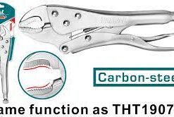 كلابة 7" مجوفة توتال THT190703
