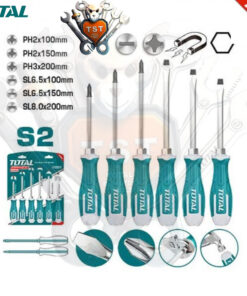 طقم مفك دقاق كاوتش 6قطع توتال THGSS2606