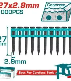 مسمار خرسانة 2.7سم توتال_TAC02271